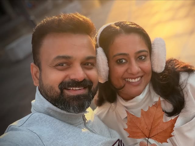 Kunchacko Boban and wife Priya wedding anniversary celebration