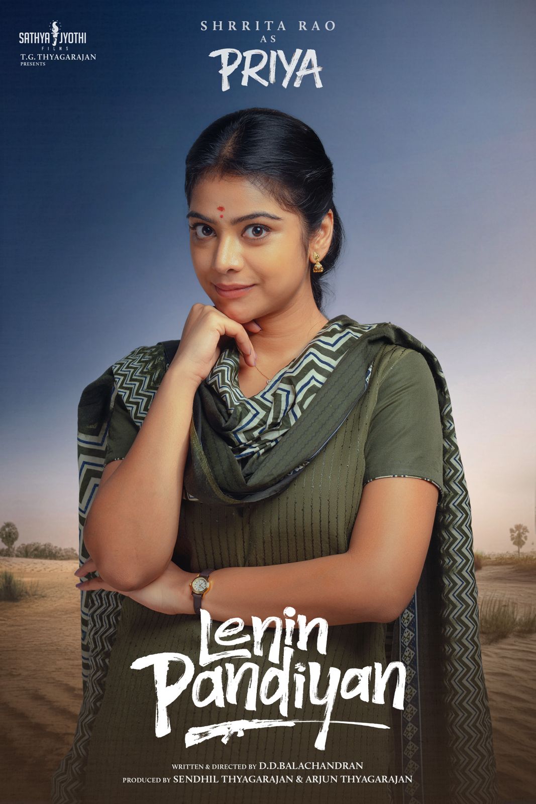 Shrrita Rao’s Role in Lenin Pandiyan Revealed – First Look & Cast Details