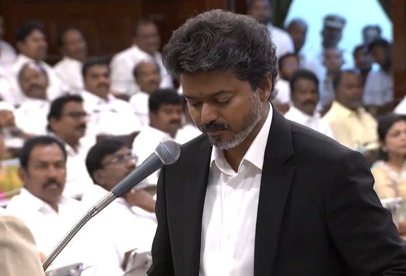 Joseph Vijay takes oath as MLA in Tamil Nadu Assembly with sincerity affirmation