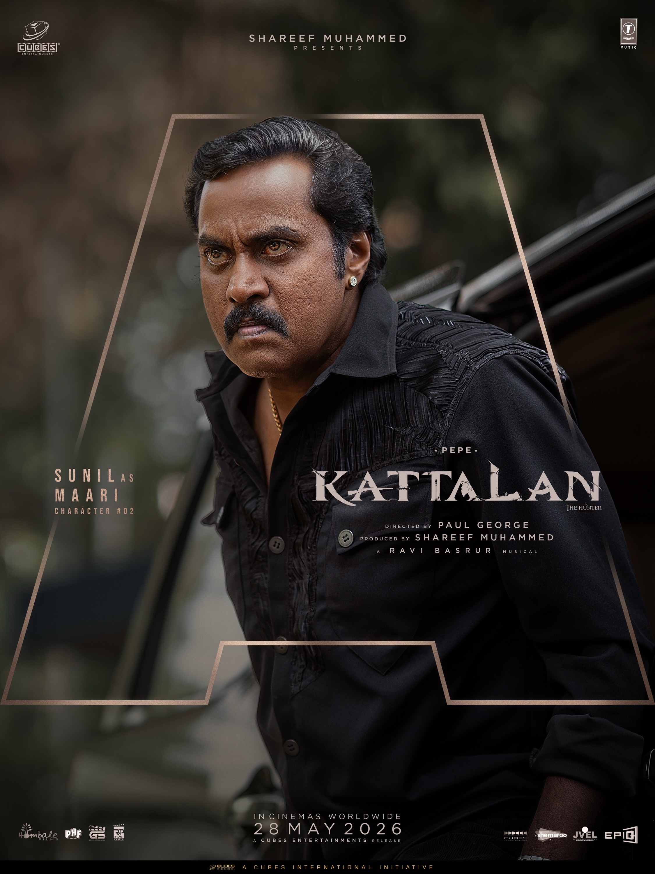Sunil as Maari in Antony Varghese's Kattalan movie