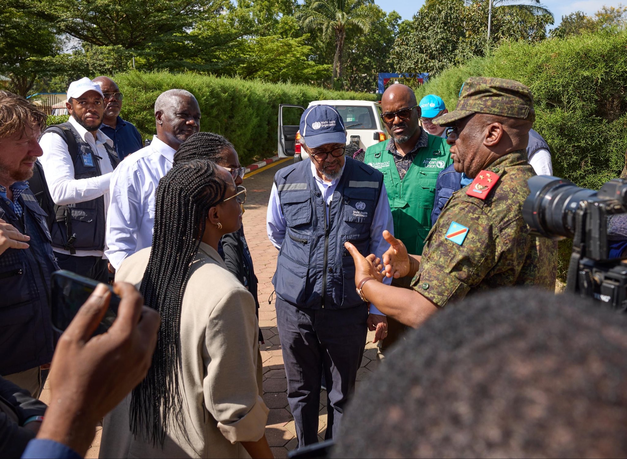 WHO chief visits Congo amid Ebola outbreak, stresses coordination