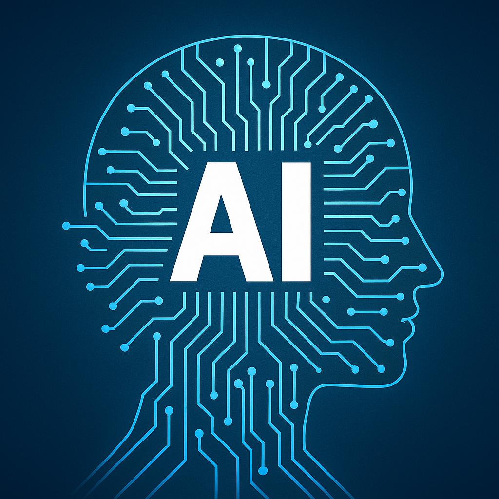 AI servers and cooling towers illustrating AI electricity use and water depletion