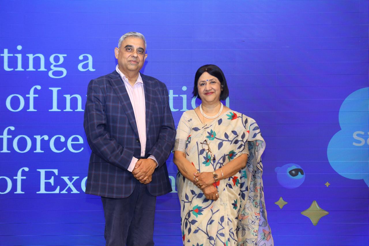 India AI talent pipeline Salesforce Trailhead training AI skilling