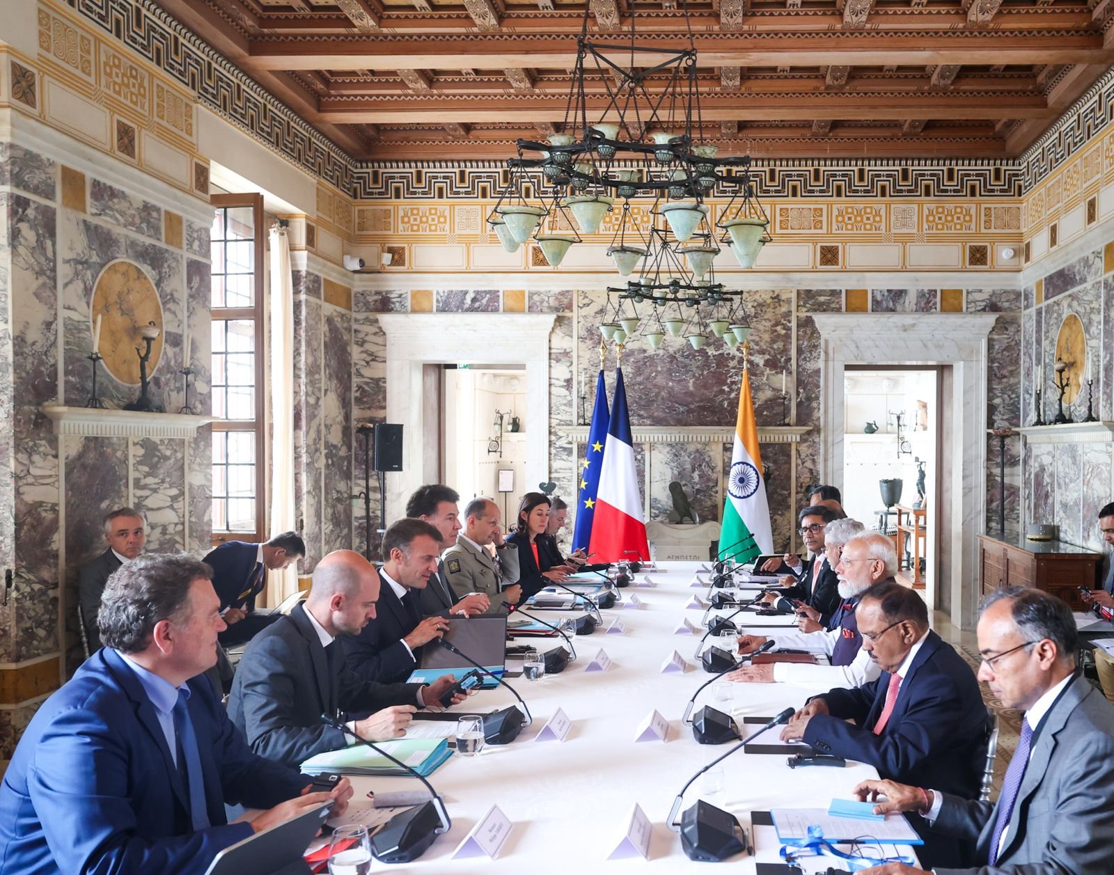 PM Modi and French President Macron Elevate Ties to Special Global Strategic Partnership