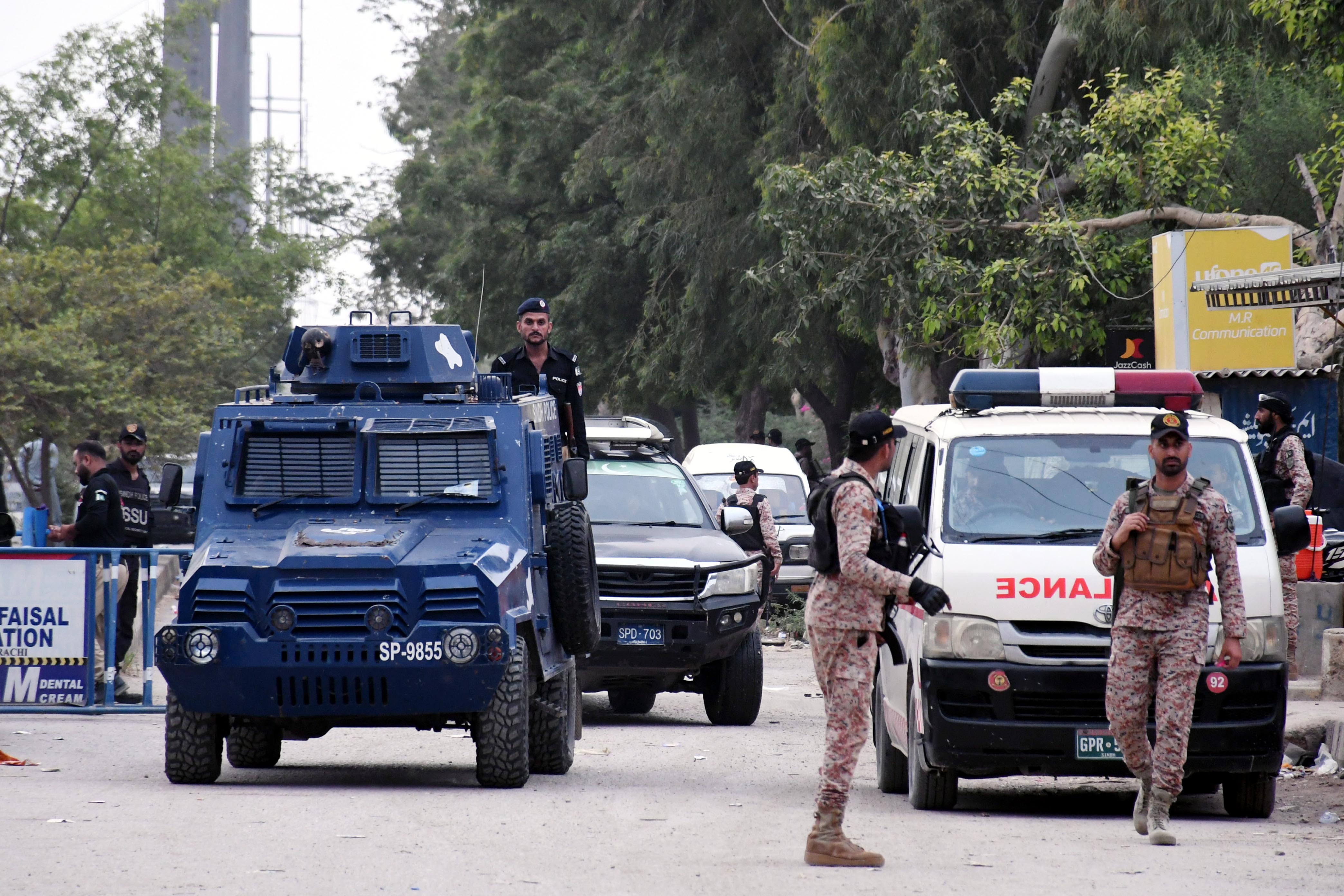 Three killed, 29 injured as military convoy attacked in Pakistan