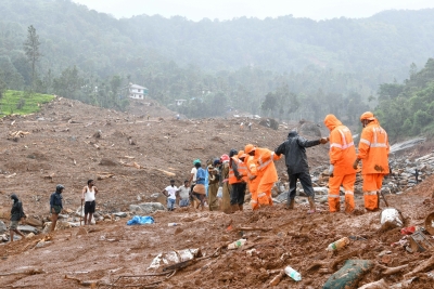 Wayanad Mudslide death toll rises to four, Priyanka Gandhi urges rescue support