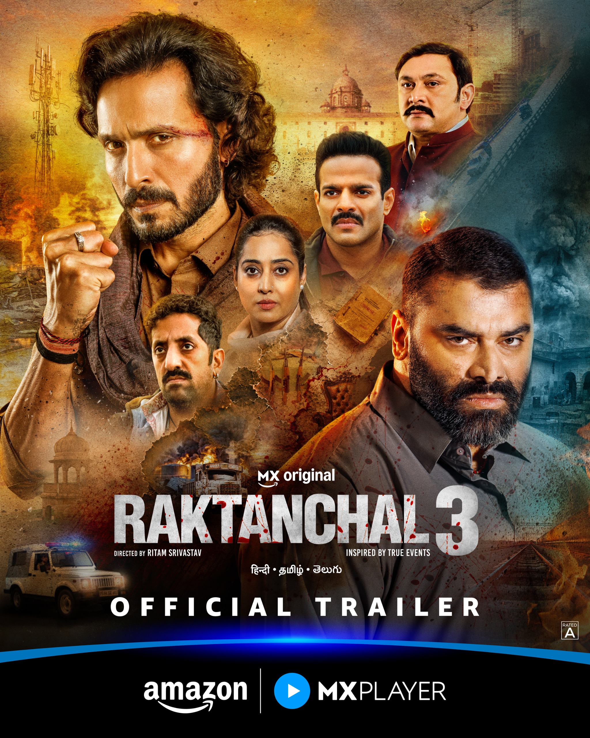 Nikitin Dheer as Waseem Khan in Raktanchal Season 3 crime drama
