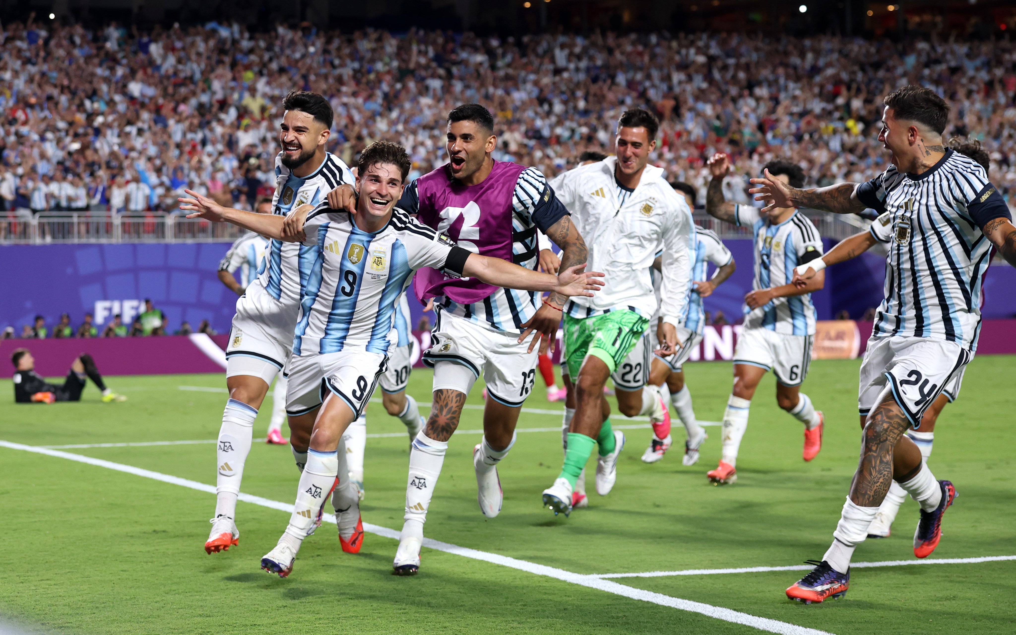FIFA WC: Argentina down 10-man Switzerland to set up SF with England