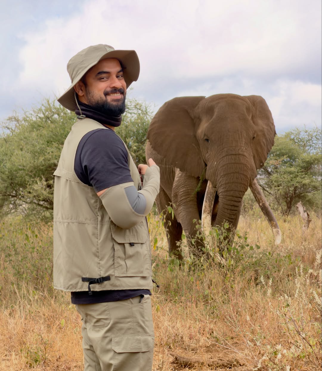 Tovino Thomas Witnesses Lion Rescue in Kenya, Praises Wildlife Authorities