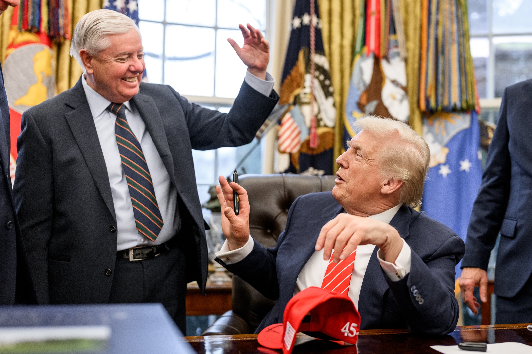 Trump mourns ‘unique’ ally Lindsey Graham