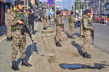 Restrictions enforced across 5 police station zones in J&K's Srinagar to maintain law and order   