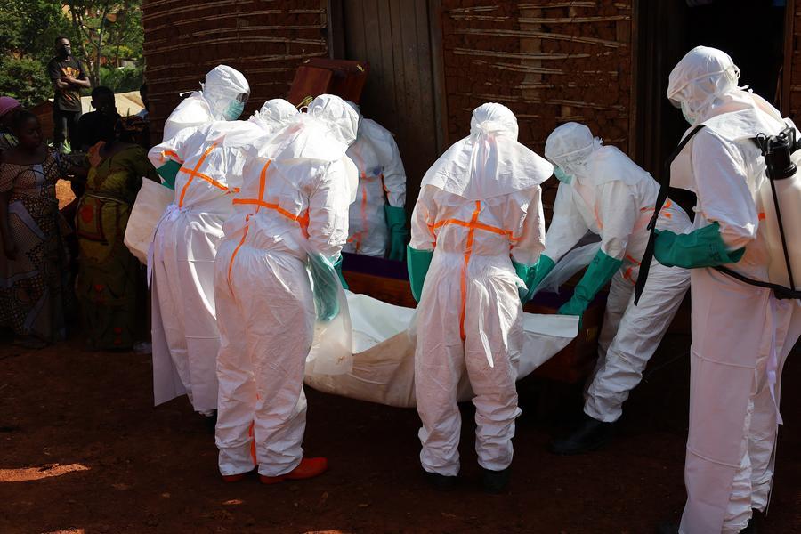 DR Congo reports Ebola cases in five provinces, caseload nears 1,900
