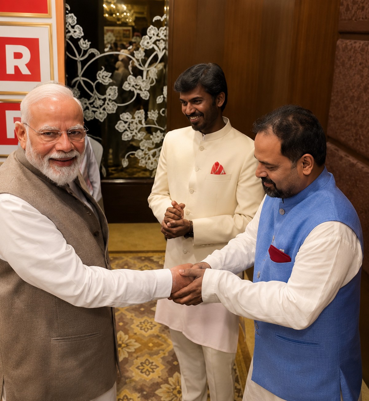 PM Modi’s informal interaction with Panchayat actors showcases next level connect
