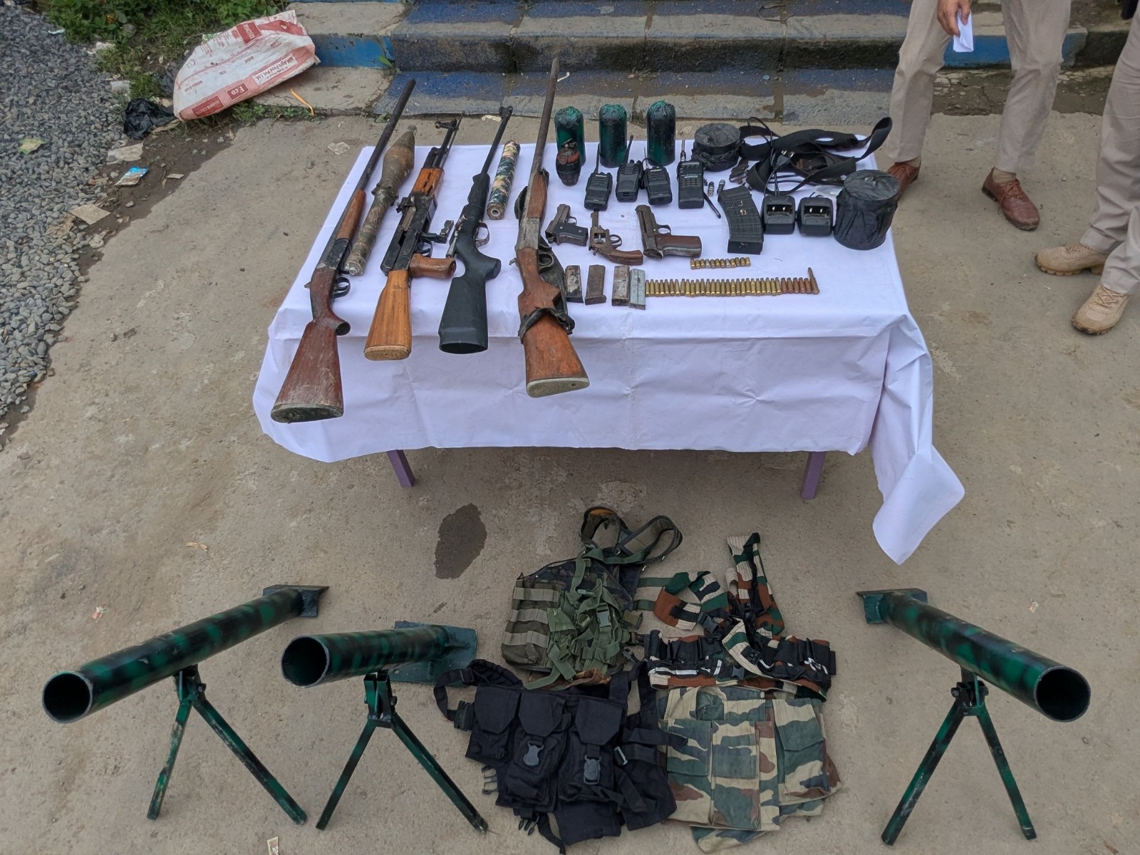 Manipur: Huge cache of arms recovered, top militant held; 50 kg opium seized