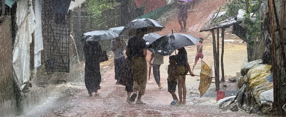 Rights body warns of monsoon risks endangering lives of Rohingya refugees in Bangladesh