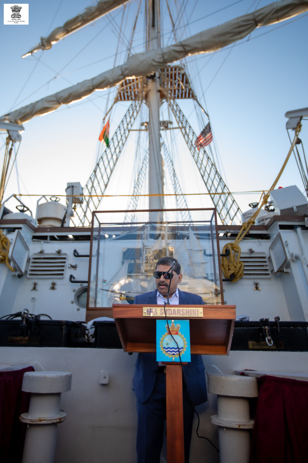 INS Sudarshini showcases India’s maritime heritage at SAIL Boston 250