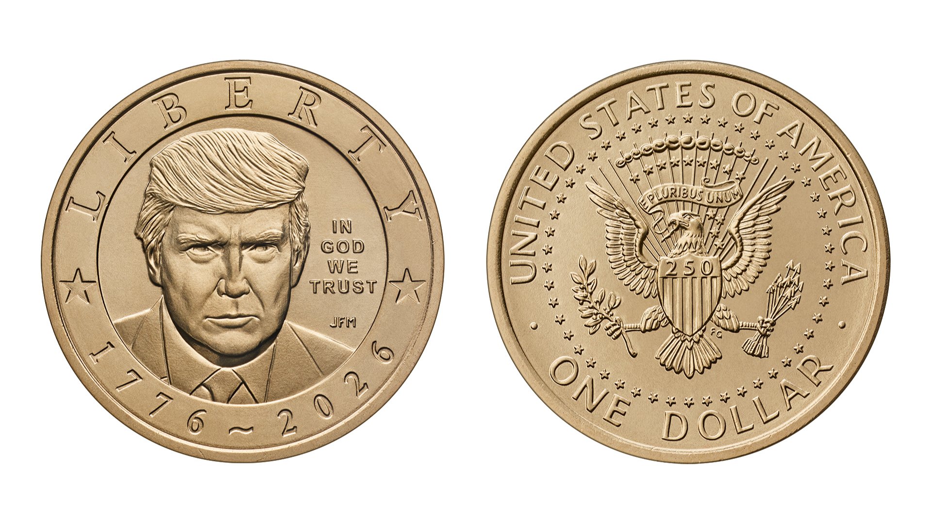 Trump to feature on new US $1 coin