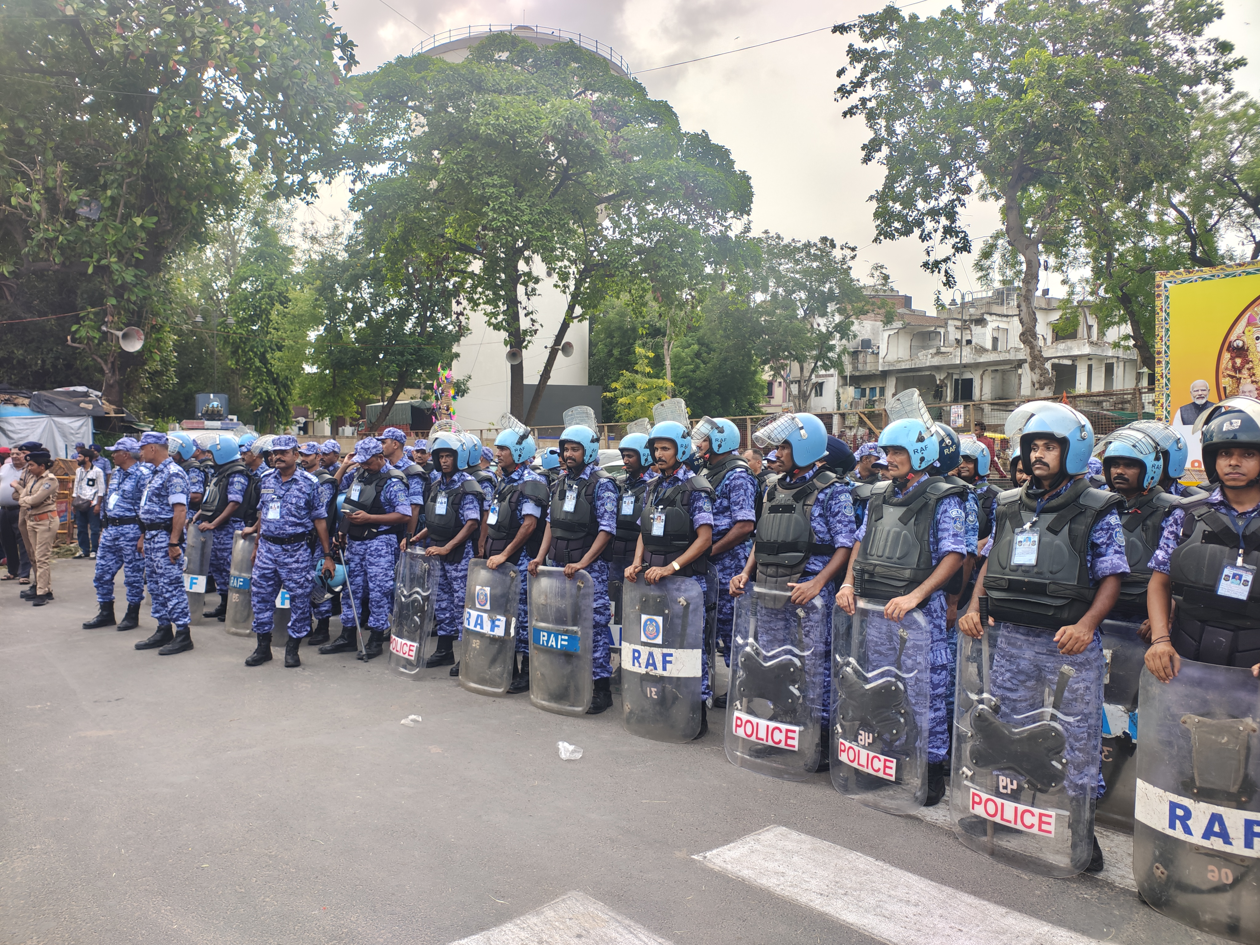 Gujarat Police zero-risk mission for Rath Yatra security