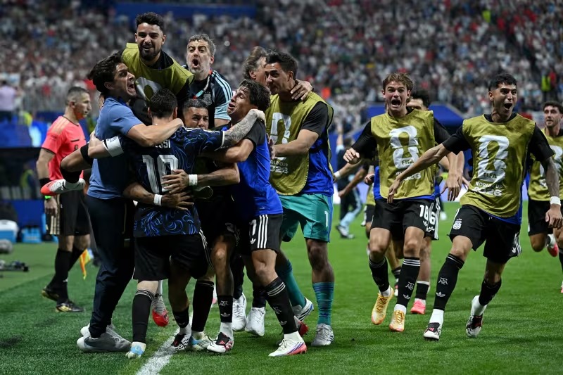 FIFA WC: Argentina's late fightback eliminates England, sets up Spain showdown