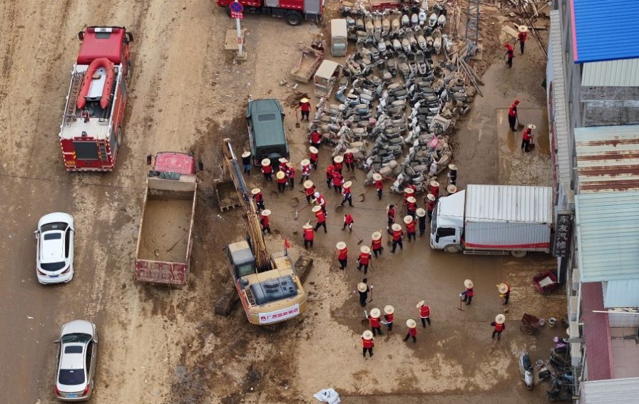 Floods in China's Guangxi leave 39 dead, nine missing