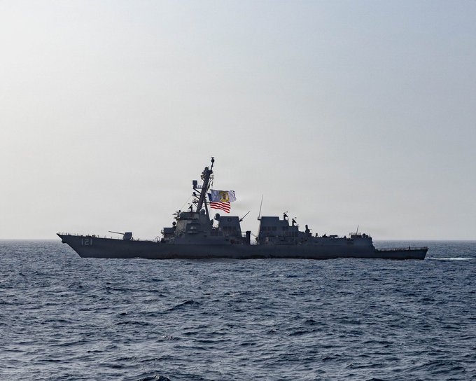 US military fires on oil tanker attempting to 'violate' Iran ports blockade