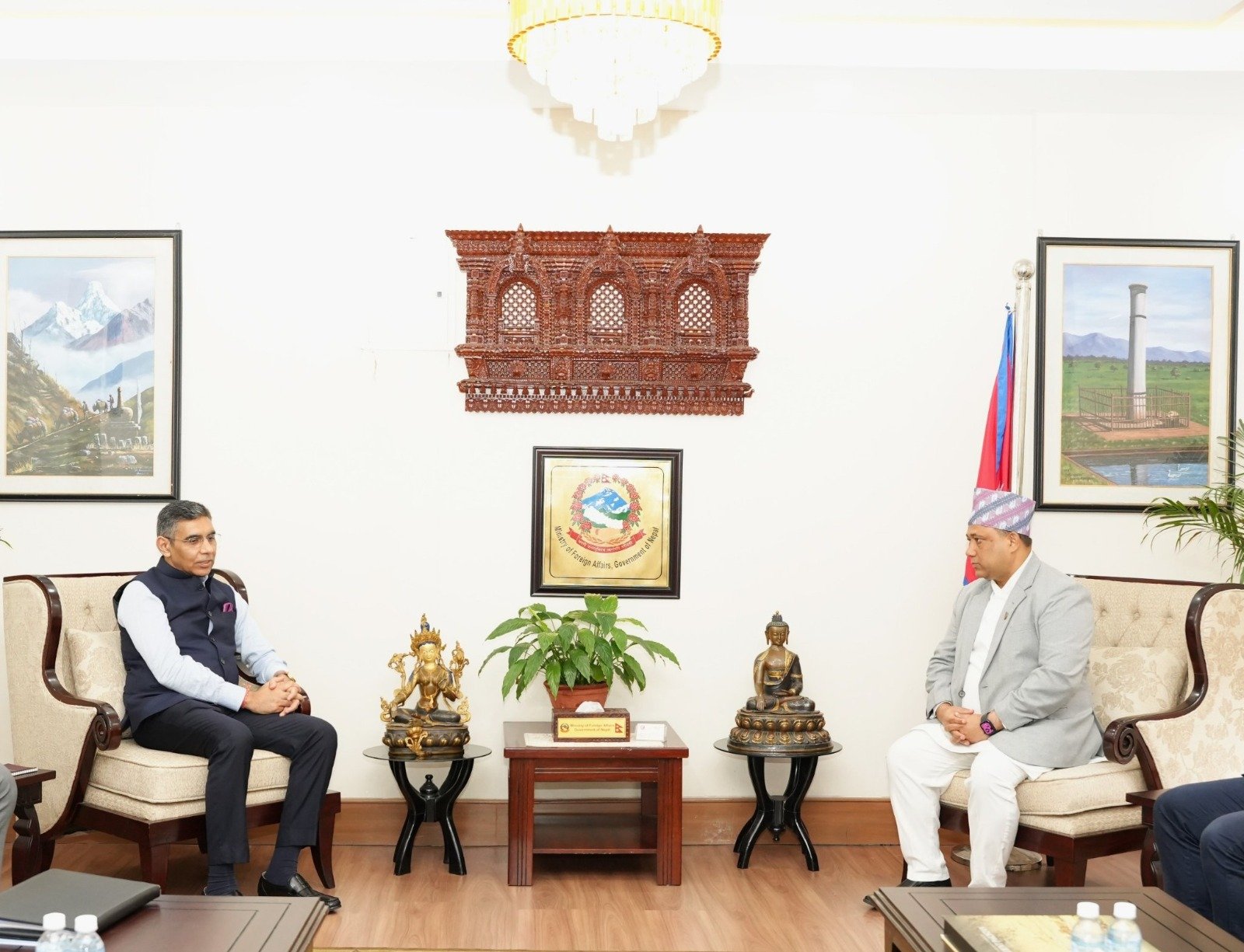 Nepal, India discuss strengthening ties as senior MEA official visits Kathmandu