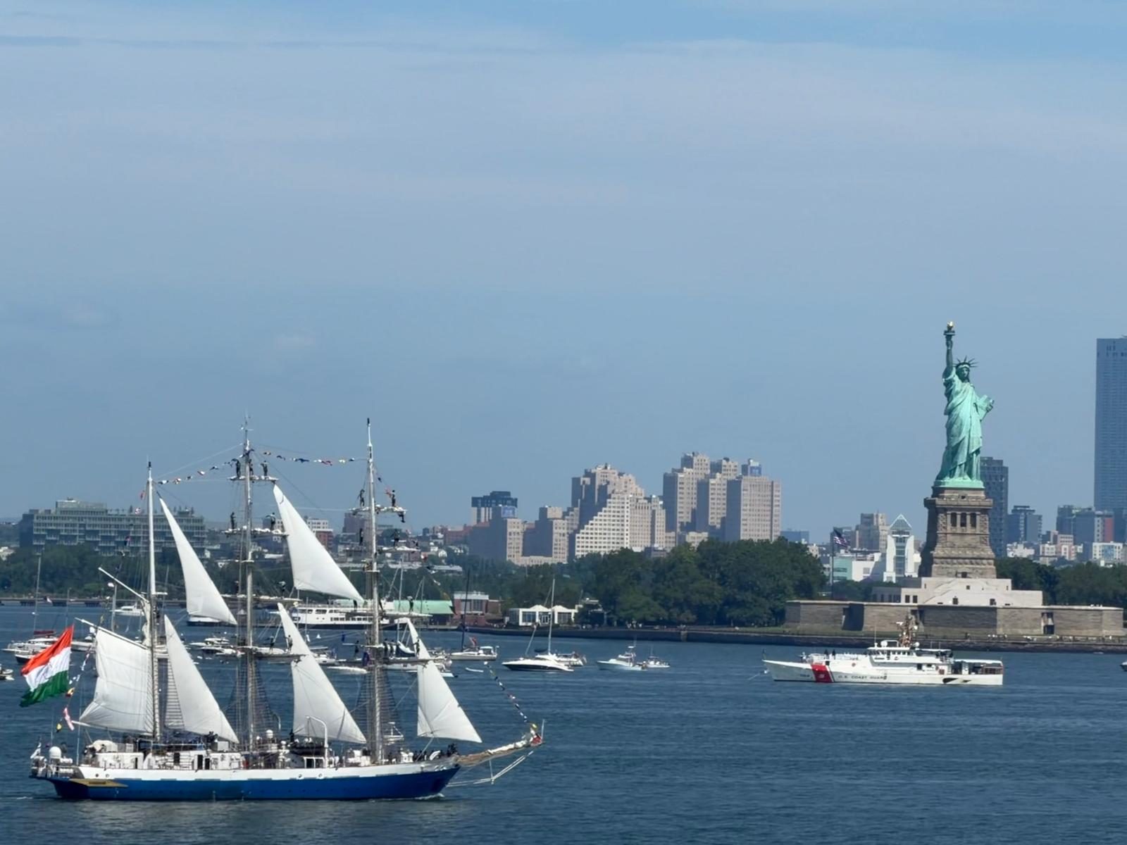 INS Sudarshini completes historic US voyage, showcases India’s maritime legacy at America’s 250th celebrations
