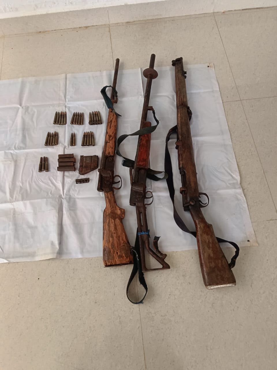 Naxal weapon dump found in Chhattisgarh’s Kachchapal forest in police-BSF operation