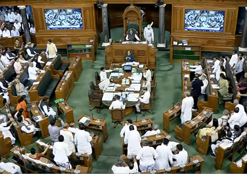  Lok Sabha Adjourned Till 2 Pm Amid Opp Protests, Speaker Remains Absent-TeluguStop.com