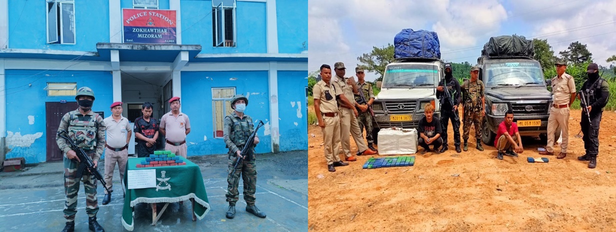  Drugs Valued At Above Rs 7 Crore Seized In Meghalaya, Mizoram; Two Held-TeluguStop.com
