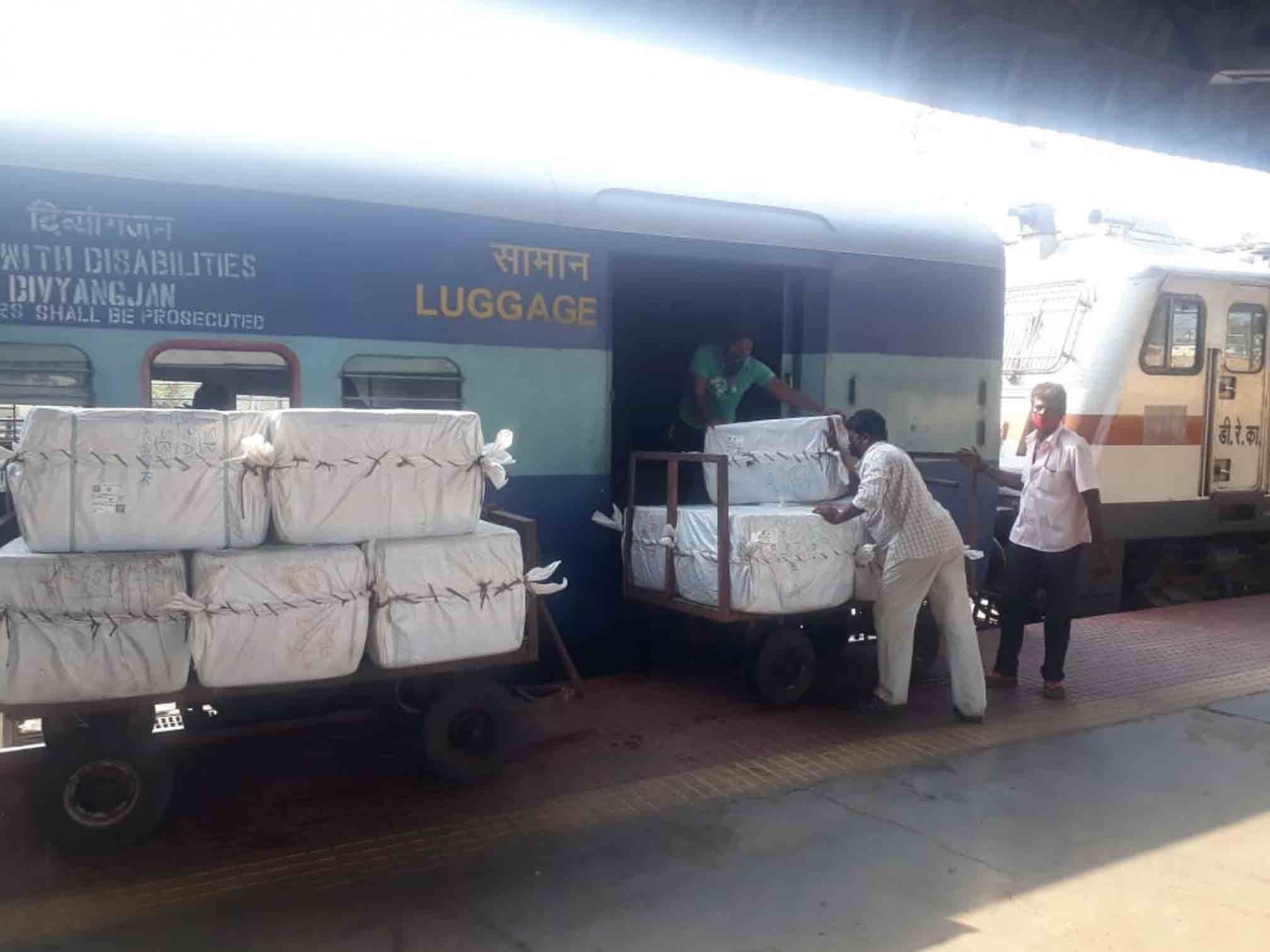 Indian Railways goods and parcel terminal modernization
