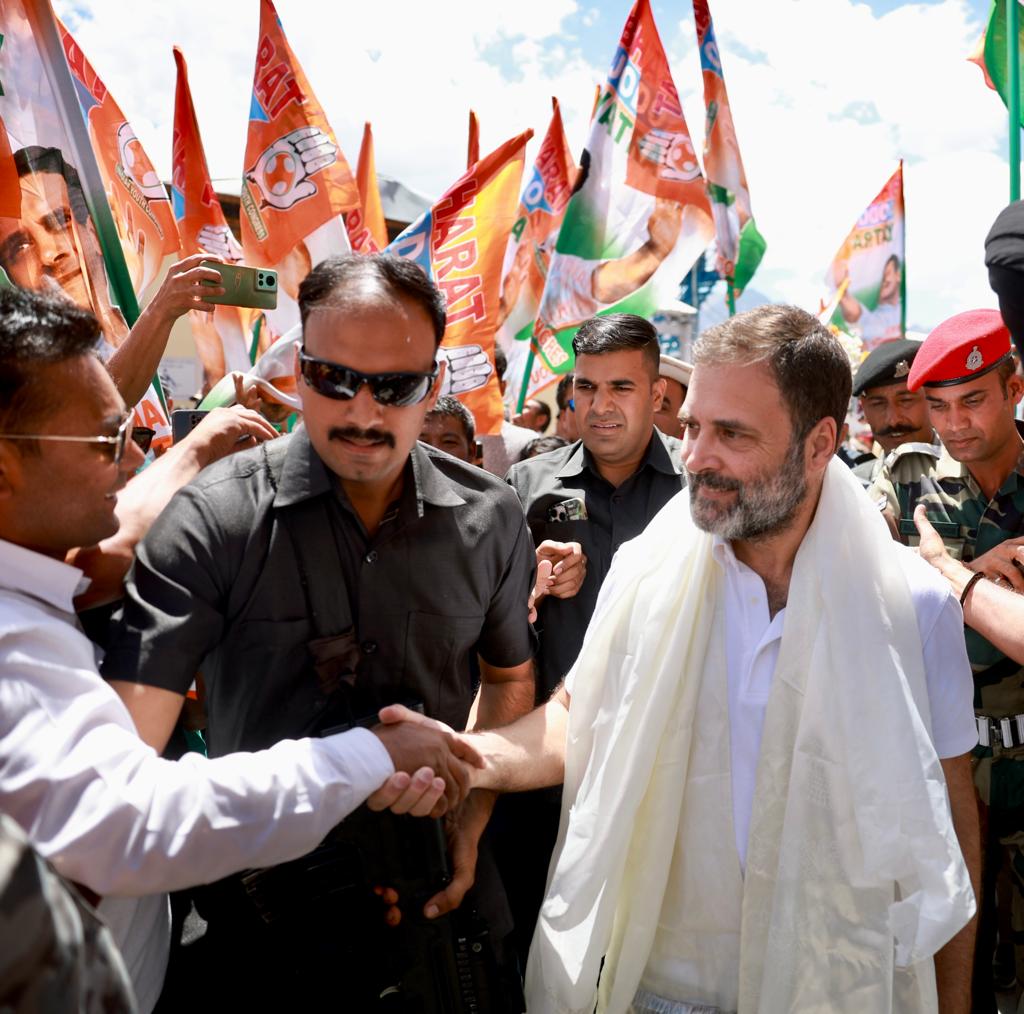 Rahul Gandhi to participate in several programmes in Leh (Lead)