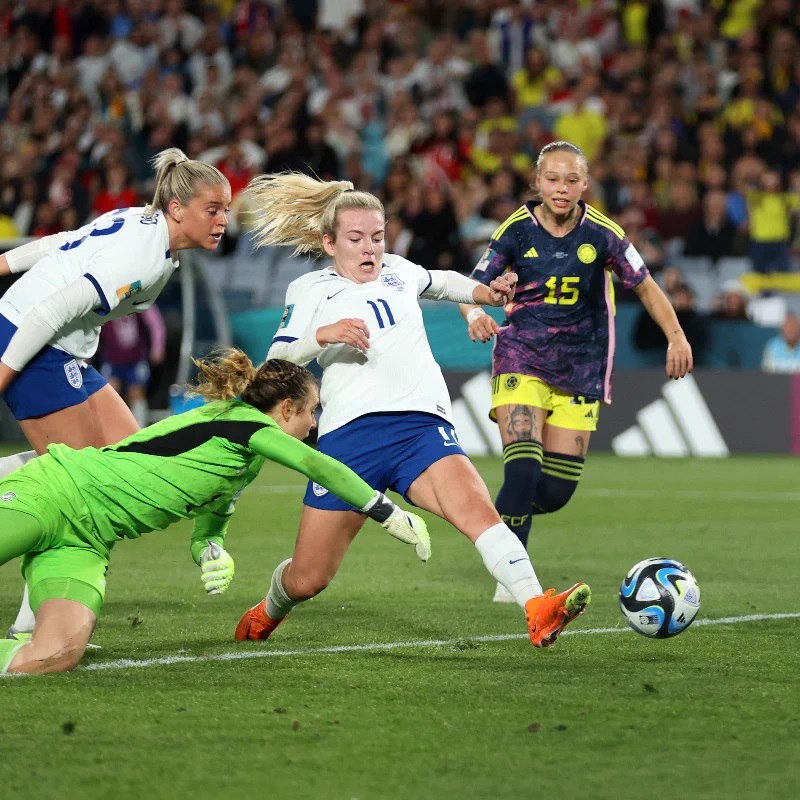 FIFA Women's World Cup: England rally to beat Colombia in quarterfinals