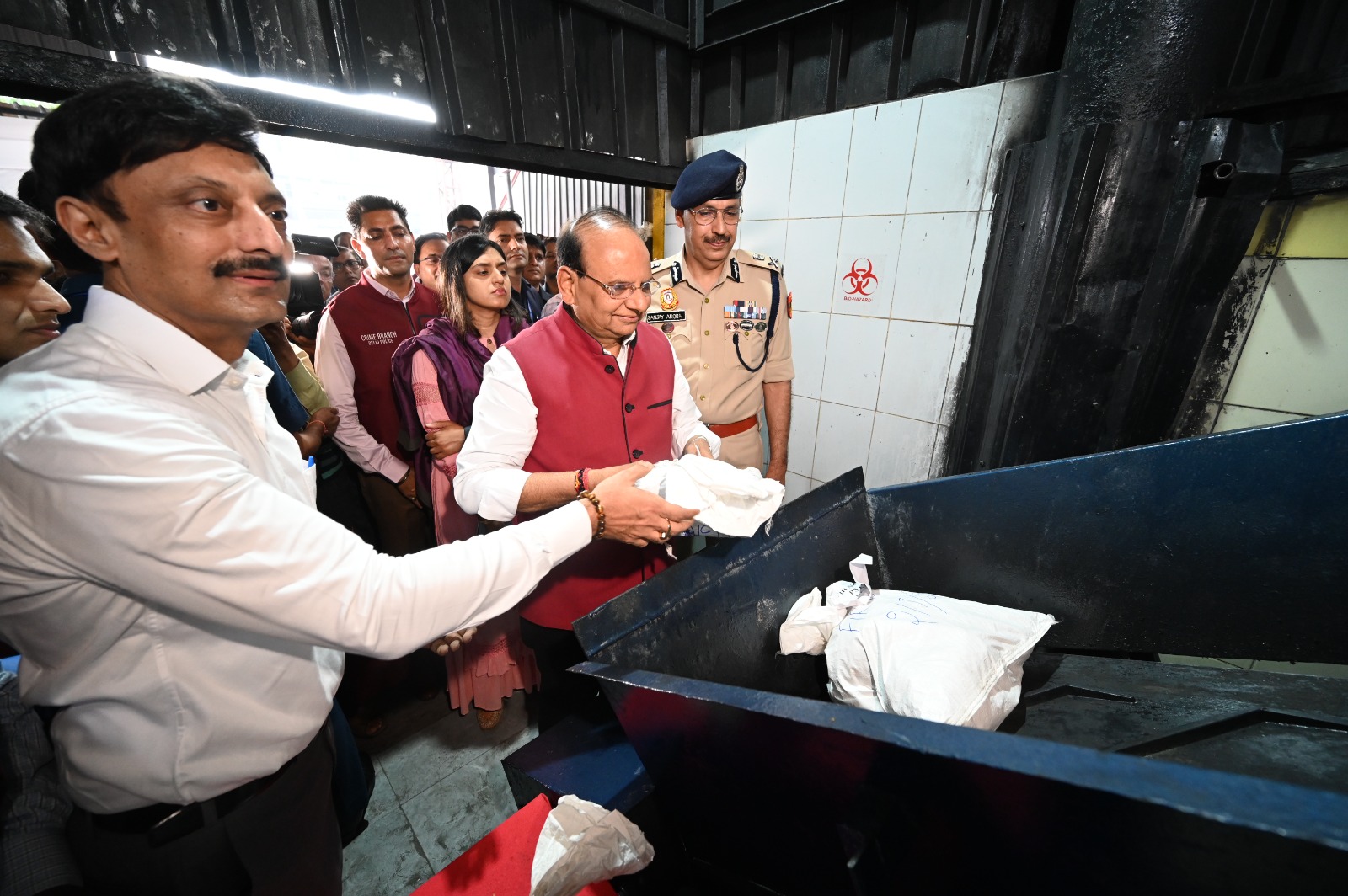 Around 16k drugs, psychotropic substances destroyed by Delhi Police