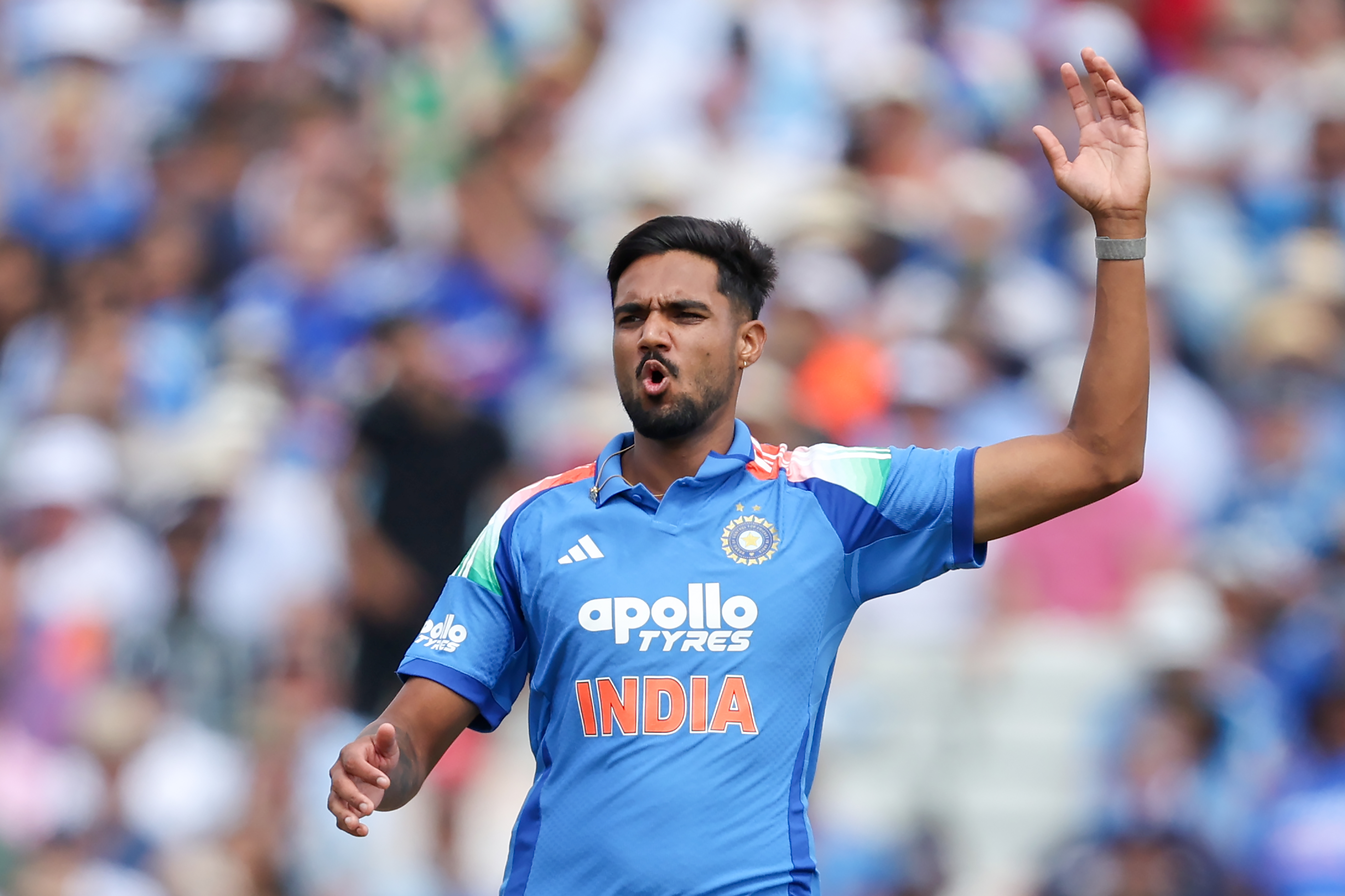Brar handed one demerit point for ICC Code of Conduct level one breach against England