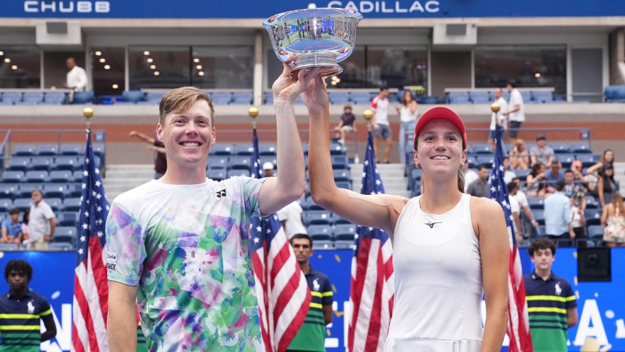 US Open: Anna Danilina and Harri Heliovaara win mixed doubles title US Open: Anna Danilina and Harri Heliovaara win mixed doubles title