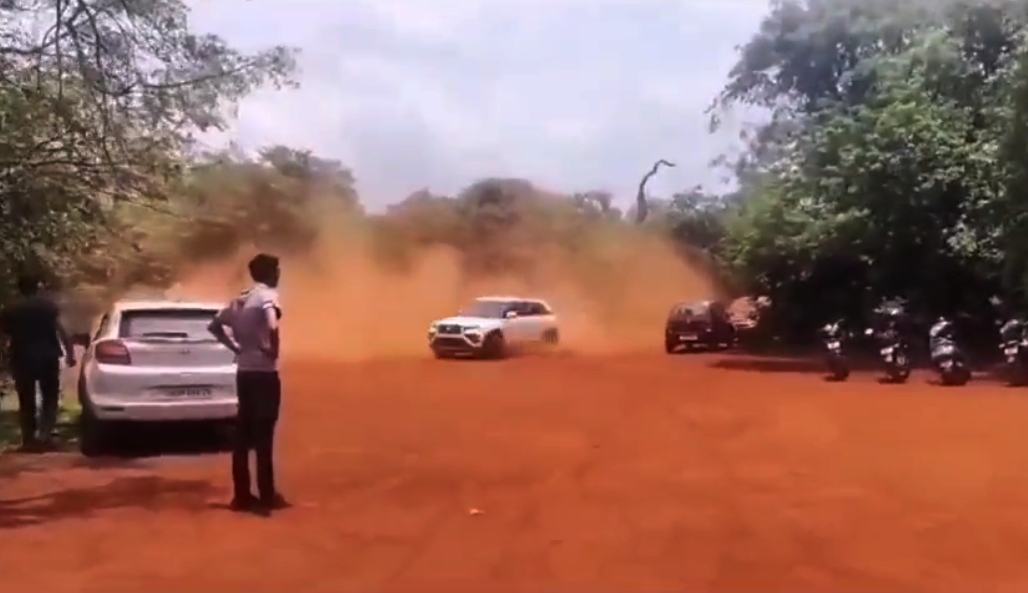 Group of youth create havoc with racing, stunts in Hyderabad's Ananthagiri Hills