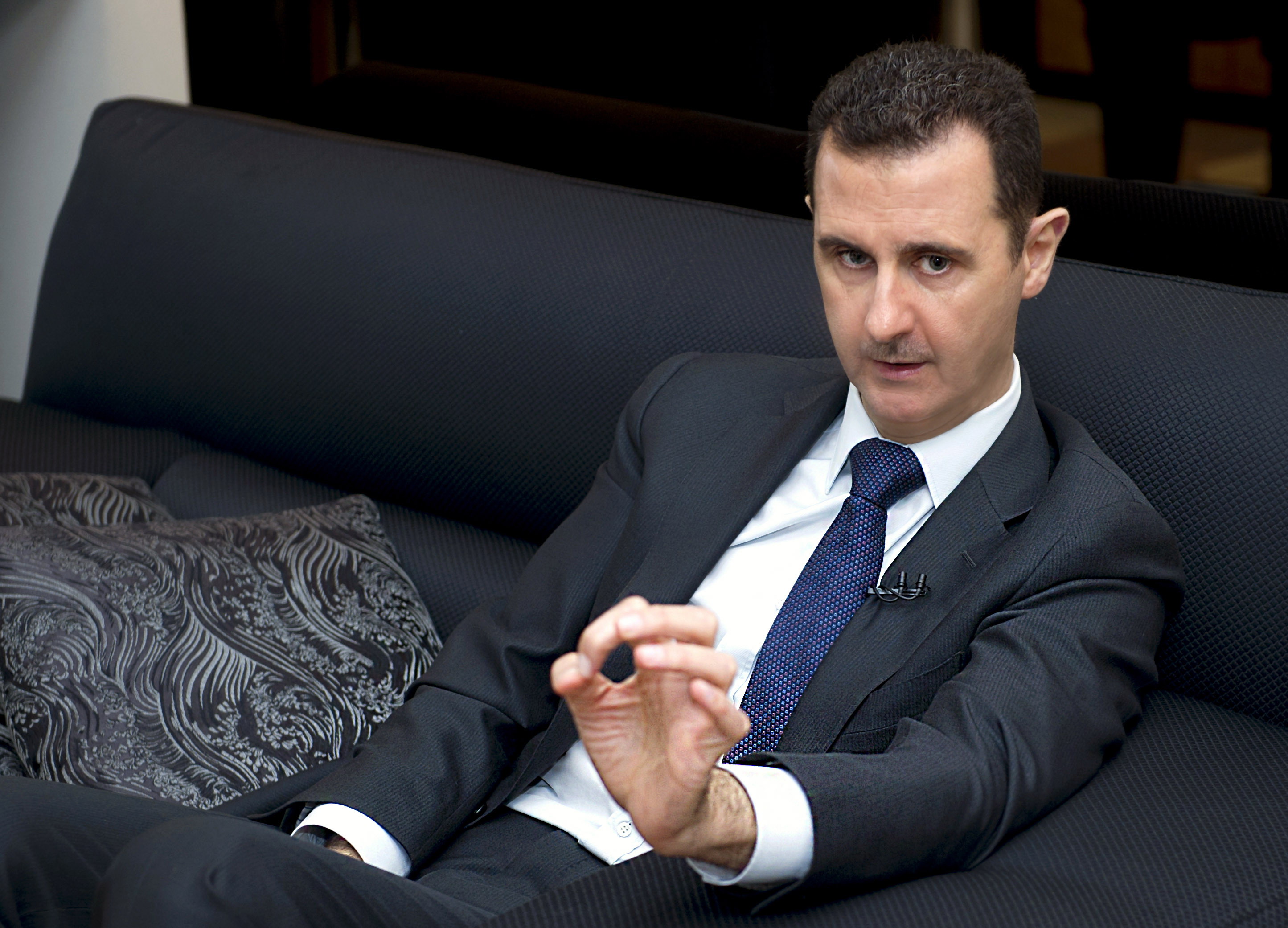 Assad blames terrorism for destruction in Syria Assad blames terrorism for destruction in Syria