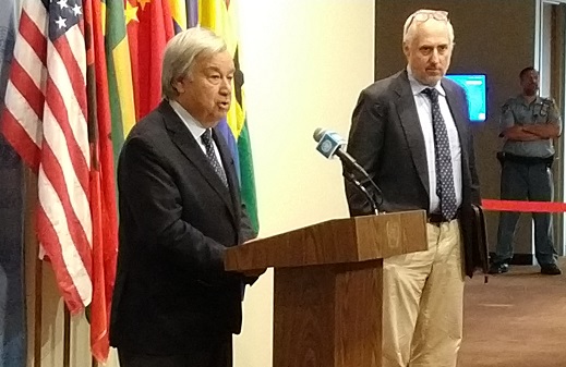Guterres going to G20 summit with messages of global financial reform, fighting climate change