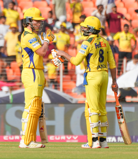 IPL 2025: Brevis, Conway fifties propel CSK to 230/5 vs GT
