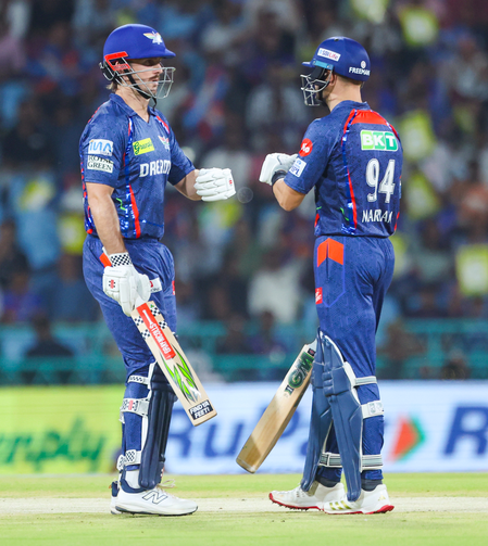 IPL 2025: Marsh, Markram & Miller carry LSG to 203/8, despite Pandya’s five-for