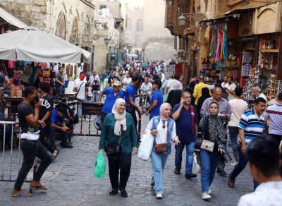 Population growth rate in Egypt decreased by 8% in 2023 Population growth rate in Egypt decreased by 8% in 2023