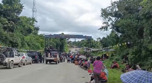 Life paralysed in two Manipur districts as tribal bodies call indefinite shutdown against arrests of Kuki-Zo people