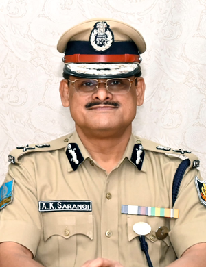 Senior IPS Arun Kumar Sarangi assumes charge as Odisha DGP Senior IPS Arun Kumar Sarangi assumes charge as Odisha DGP