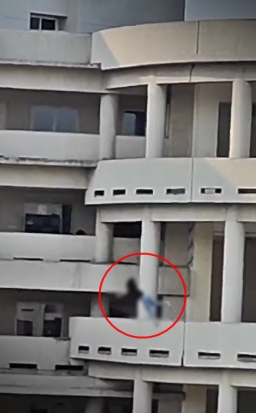 Student leaps to her death from 5th floor of Gitam University in Hyderabad Student leaps to her death from 5th floor of Gitam University in Hyderabad