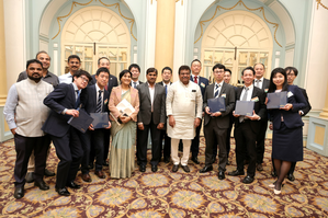 Japanese parliamentary delegation meets K'taka Min MB Patil Japanese parliamentary delegation meets K'taka Min MB Patil