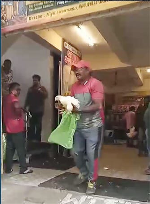 Andhra MLA distributes liquor, live chicken on festival day
