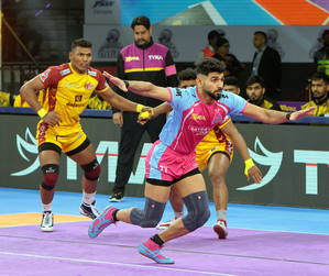 PKL 10: Sehrawat's 22 points not enough as Telugu Titans go down to Jaipur Pink Panthers