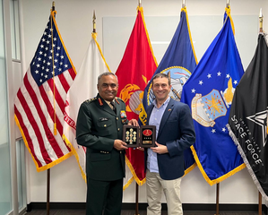 Gen Manoj Pande visits forefront military innovation unit of USA Gen Manoj Pande visits forefront military innovation unit of USA