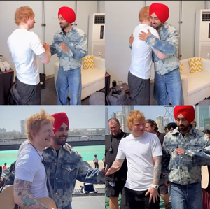 'ONE LOVE': Diljit shares video with Ed Sheeran from concert stage